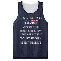 U Still Hate Trump After This Biden Mesh Reversible Basketball Jersey Tank