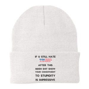 U Still Hate Trump After This Biden Knit Cap Winter Beanie