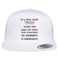 U Still Hate Trump After This Biden Flat Bill Trucker Hat