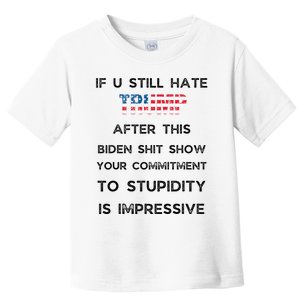 U Still Hate Trump After This Biden Toddler T-Shirt