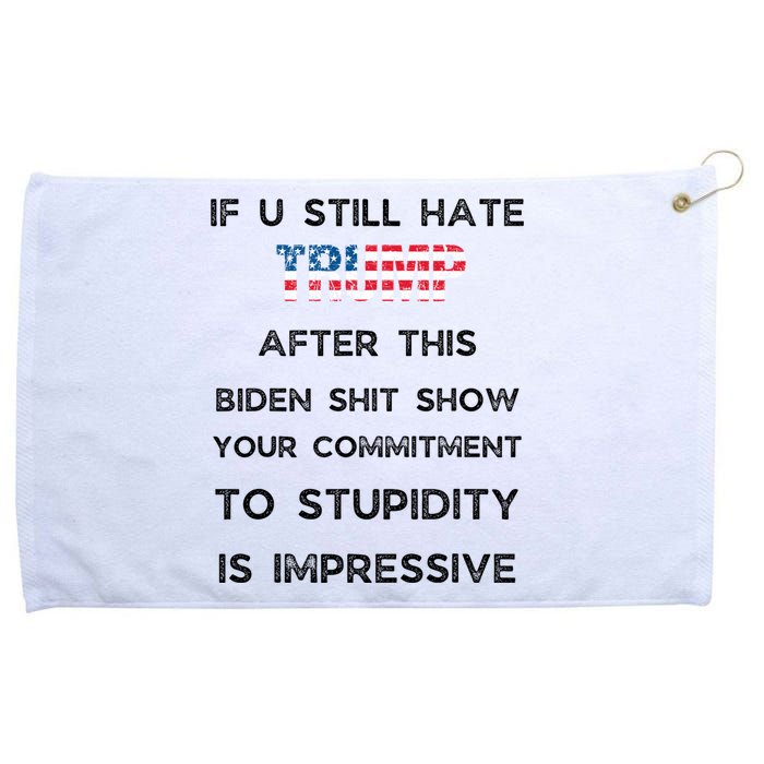 U Still Hate Trump After This Biden Grommeted Golf Towel