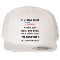 U Still Hate Trump After This Biden Wool Snapback Cap