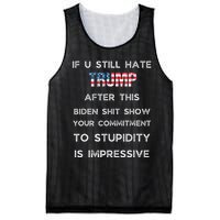 U Still Hate Trump After This Biden Mesh Reversible Basketball Jersey Tank