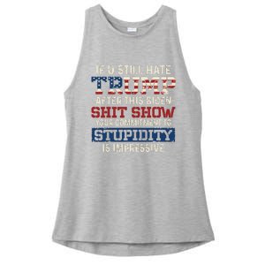 U Still Hate Trump After This Biden Ladies PosiCharge Tri-Blend Wicking Tank