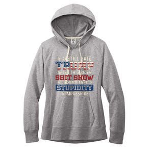 U Still Hate Trump After This Biden Women's Fleece Hoodie