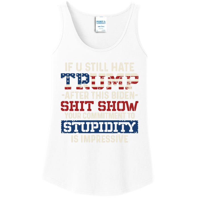 U Still Hate Trump After This Biden Ladies Essential Tank