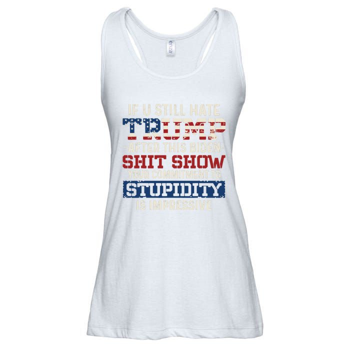 U Still Hate Trump After This Biden Ladies Essential Flowy Tank