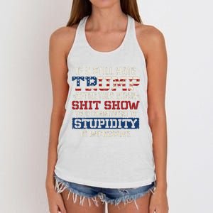 U Still Hate Trump After This Biden Women's Knotted Racerback Tank