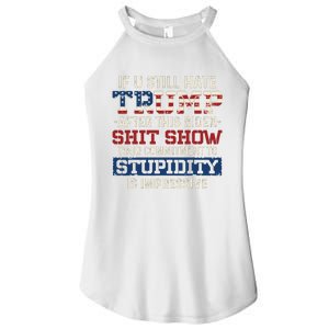 U Still Hate Trump After This Biden Women's Perfect Tri Rocker Tank