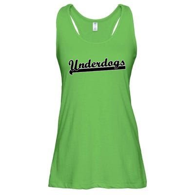 Underdogs Soccer Hockey Flag Football Basketball Baseball Ladies Essential Flowy Tank