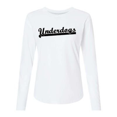 Underdogs Soccer Hockey Flag Football Basketball Baseball Womens Cotton Relaxed Long Sleeve T-Shirt