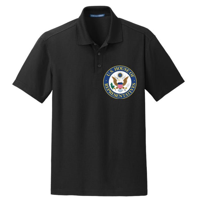 United States House Of Representatives Government Insignia Dry Zone Grid Polo