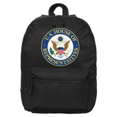 United States House Of Representatives Government Insignia 16 in Basic Backpack