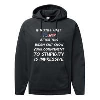 U Still Hate Trump After This Biden Performance Fleece Hoodie