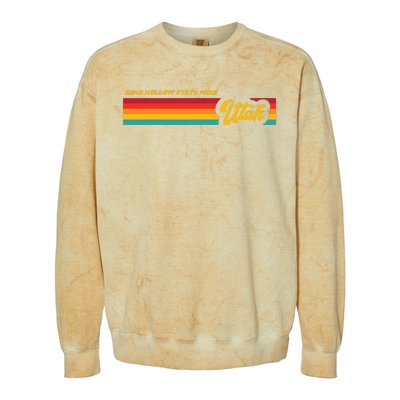 Utah Sand Hollow State Park Colorblast Crewneck Sweatshirt