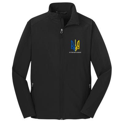 Ukraine Strong I Stand With Ukraine Core Soft Shell Jacket