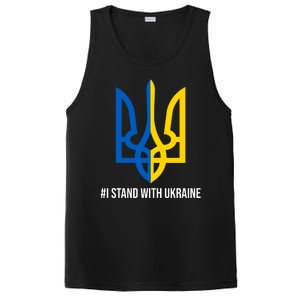 Ukraine Strong I Stand With Ukraine PosiCharge Competitor Tank