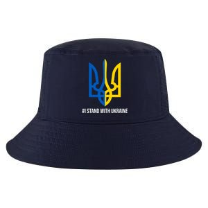 Ukraine Strong I Stand With Ukraine Cool Comfort Performance Bucket Hat