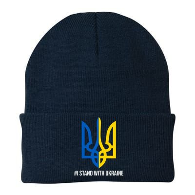 Ukraine Strong I Stand With Ukraine Knit Cap Winter Beanie