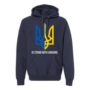 Ukraine Strong I Stand With Ukraine Premium Hoodie