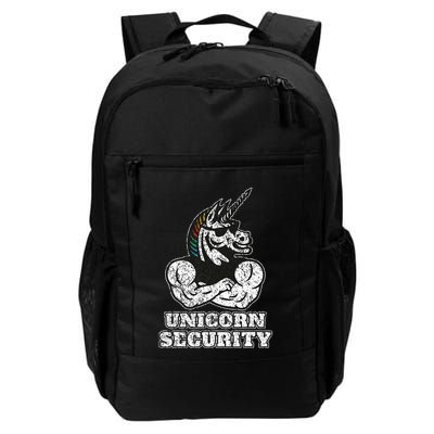 Unicorn Security I Unicorn Lover Muscular I Unicorn Security Daily Commute Backpack