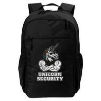 Unicorn Security I Unicorn Lover Muscular I Unicorn Security Daily Commute Backpack