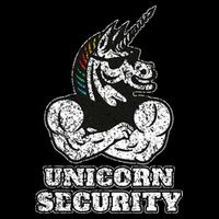 Unicorn Security I Unicorn Lover Muscular I Unicorn Security Daily Commute Backpack