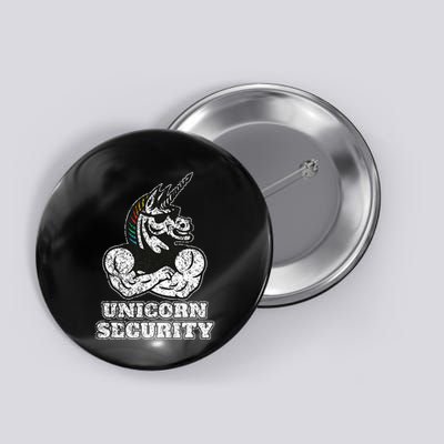 Unicorn Security I Unicorn Lover Muscular I Unicorn Security Button