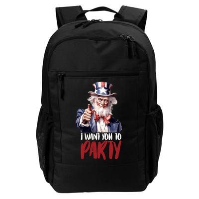 Uncle Sam I Want You To Party Backpack