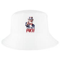 Uncle Sam I Want You To Party Cool Comfort Performance Bucket Hat