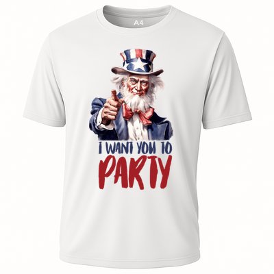 Uncle Sam I Want You To Party Performance Shirt