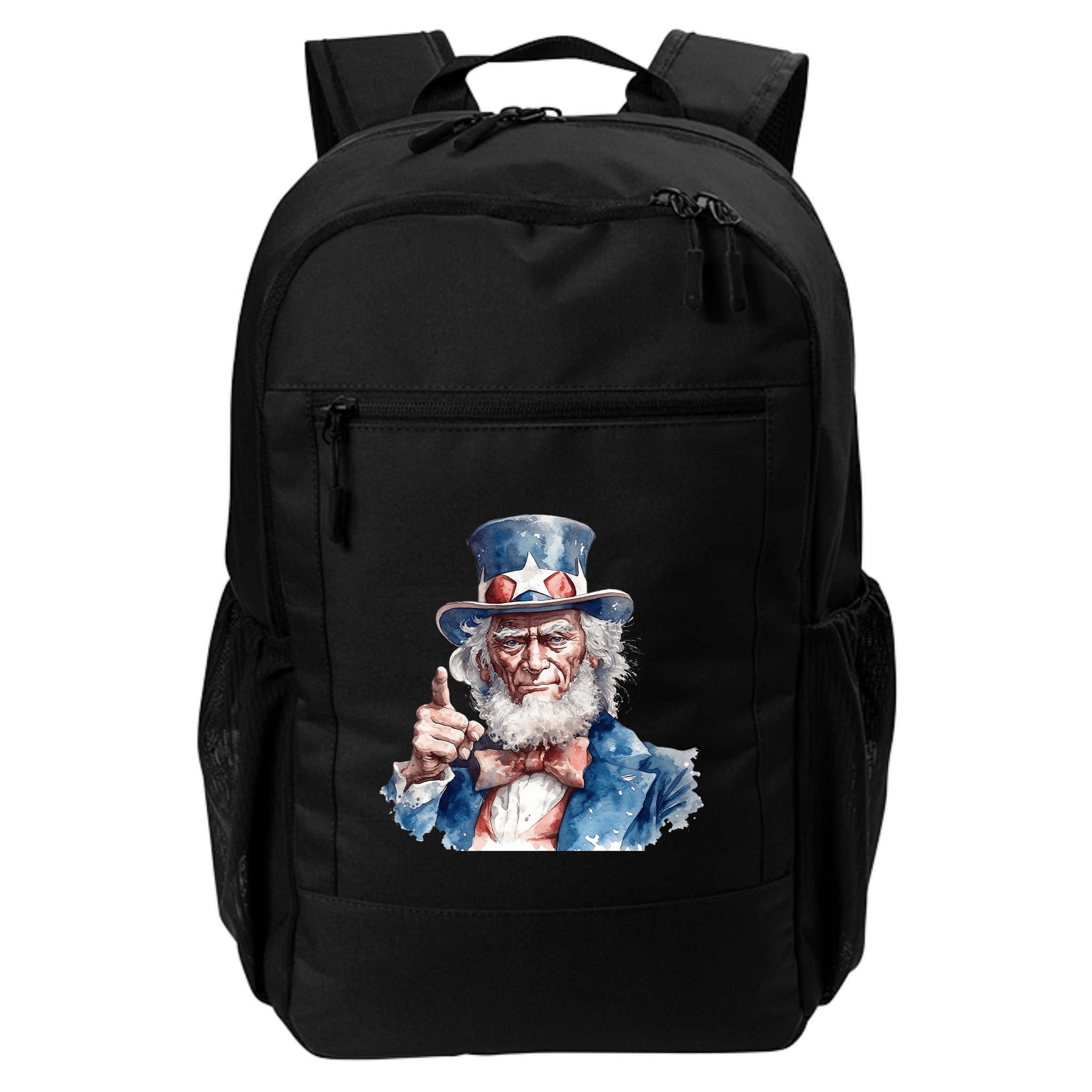 Uncle Sam I Want You Independence Day Backpack