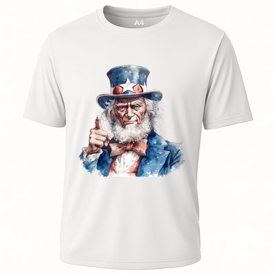 Uncle Sam I Want You Independence Day Performance Shirt