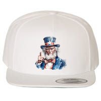 Uncle Sam I Want You Independence Day Wool Snapback Cap