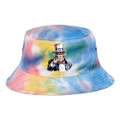 Uncle Sam I Want You Tie Dye Newport Bucket Hat