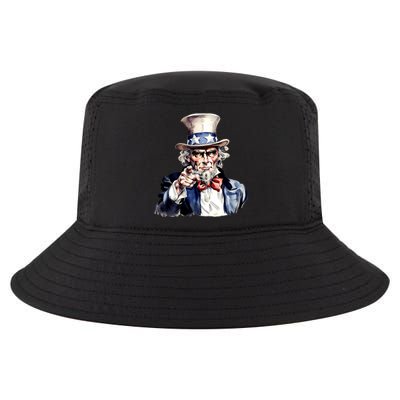 Uncle Sam I Want You Cool Comfort Performance Bucket Hat