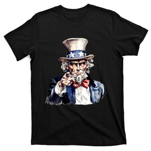 Uncle Sam I Want You T-Shirt