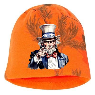 Uncle Sam I Want You Kati - Camo Knit Beanie