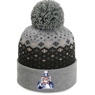 Uncle Sam I Want You | Uncle Sam Day The Baniff Cuffed Pom Beanie