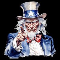 Uncle Sam I Want You | Uncle Sam Day Impact Tech Backpack
