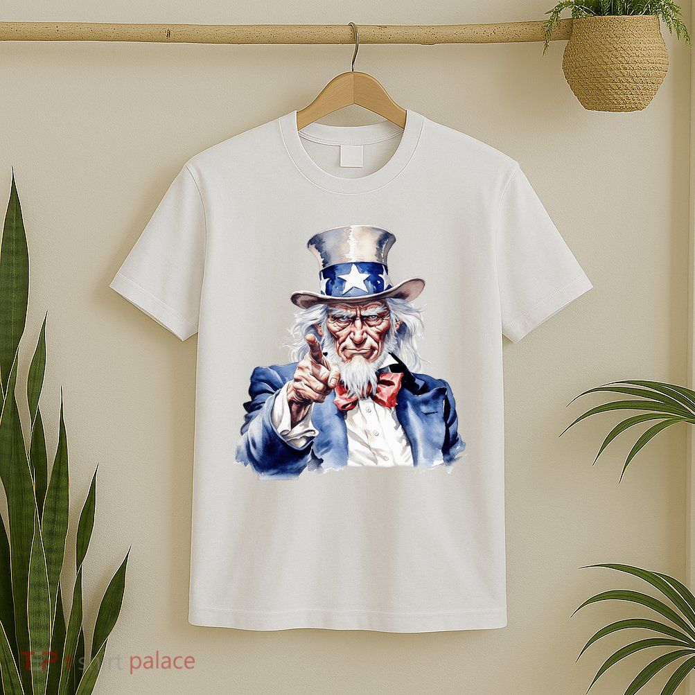 Uncle Sam I Want You | Uncle Sam Day T-Shirt