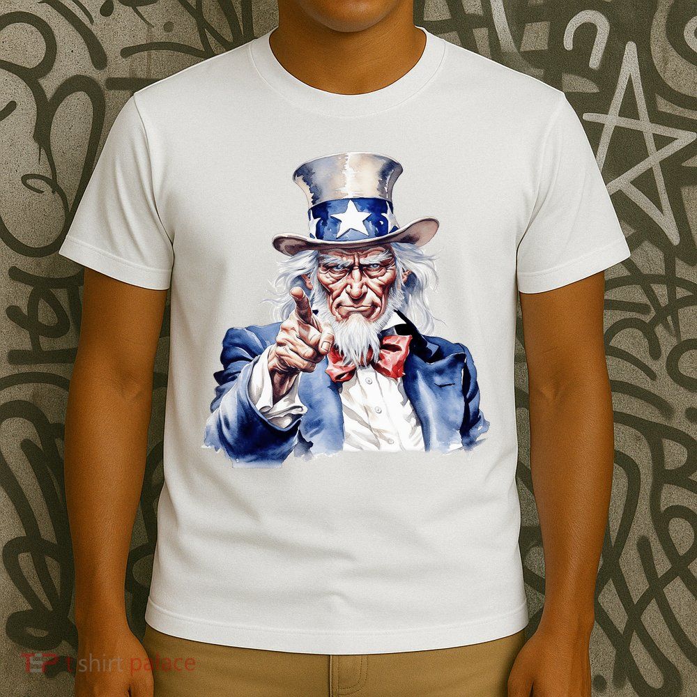 Uncle Sam I Want You | Uncle Sam Day T-Shirt