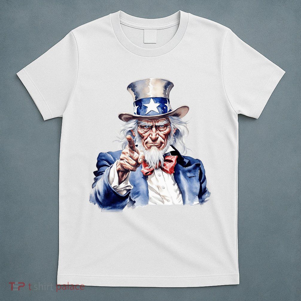 Uncle Sam I Want You | Uncle Sam Day T-Shirt