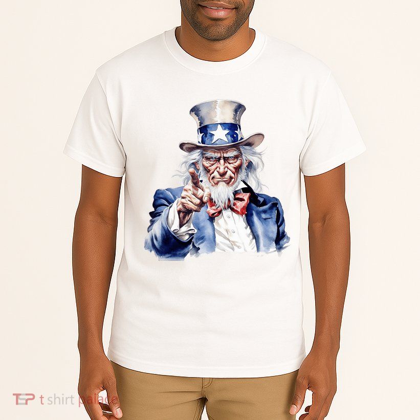 Uncle Sam I Want You | Uncle Sam Day Tall T-Shirt
