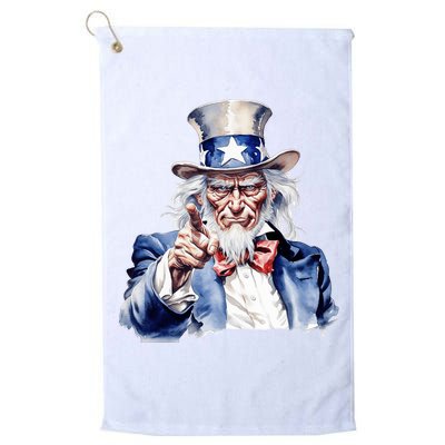 Uncle Sam I Want You | Uncle Sam Day Golf Towel