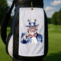 Uncle Sam I Want You | Uncle Sam Day Golf Towel