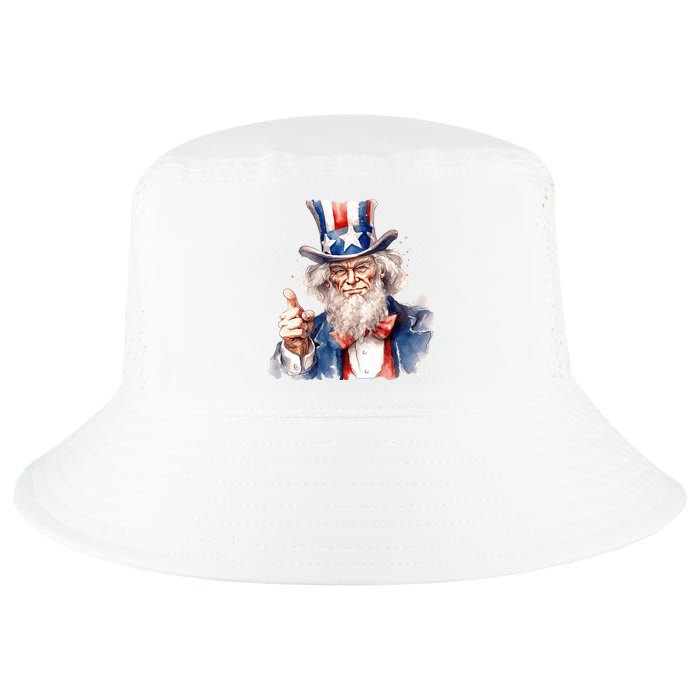 Uncle Sam I Want You | Uncle Sam Day Cool Comfort Performance Bucket Hat