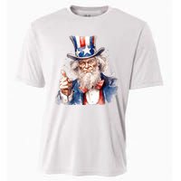 Uncle Sam I Want You | Uncle Sam Day Cooling Performance Crew T-Shirt