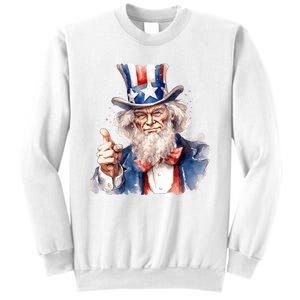 Uncle Sam I Want You | Uncle Sam Day Sweatshirt