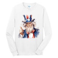 Uncle Sam I Want You | Uncle Sam Day Tall Long Sleeve T-Shirt